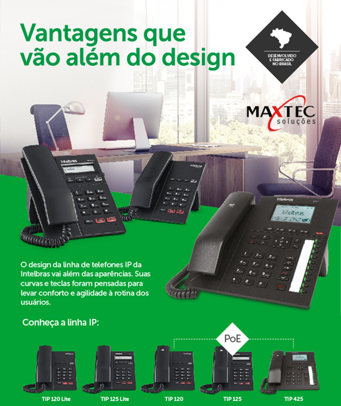 Telefones IP Intelbras